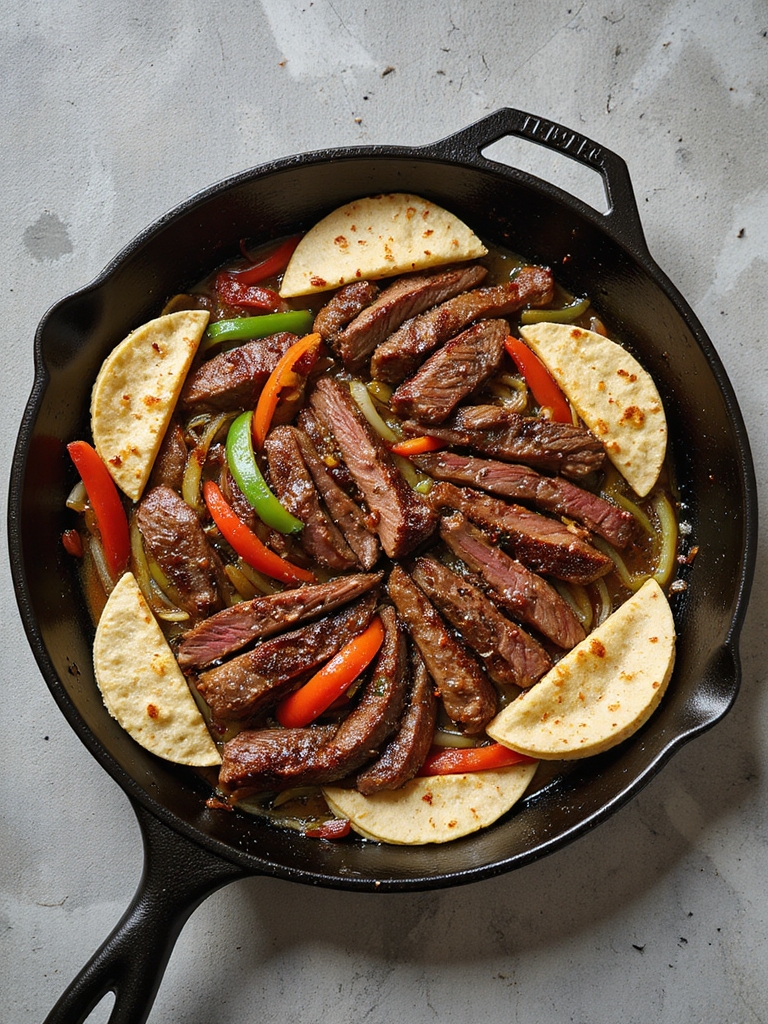 sizzling beef fajitas recipe