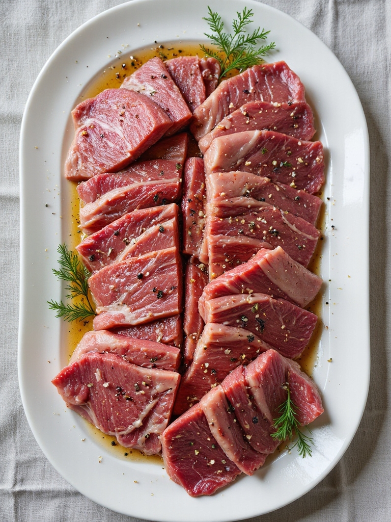 slow cooked flavorful corned beef