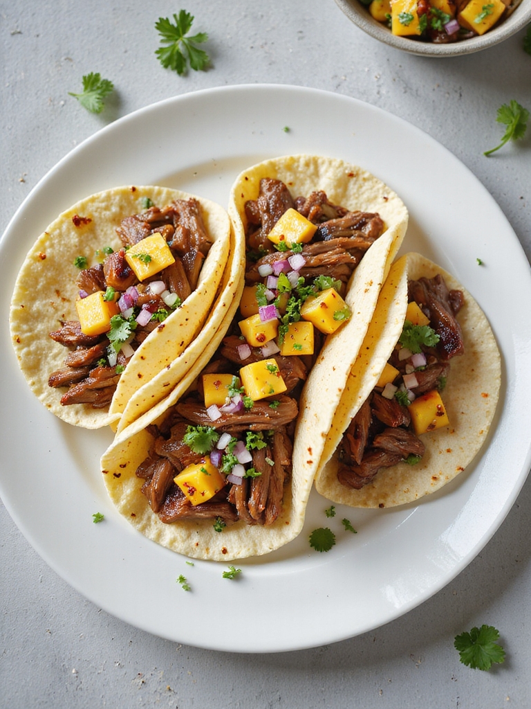 slow cooker beef tacos
