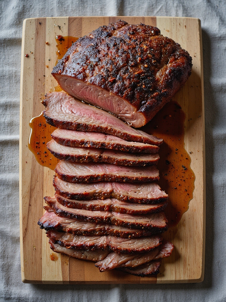 smoky cajun spiced brisket