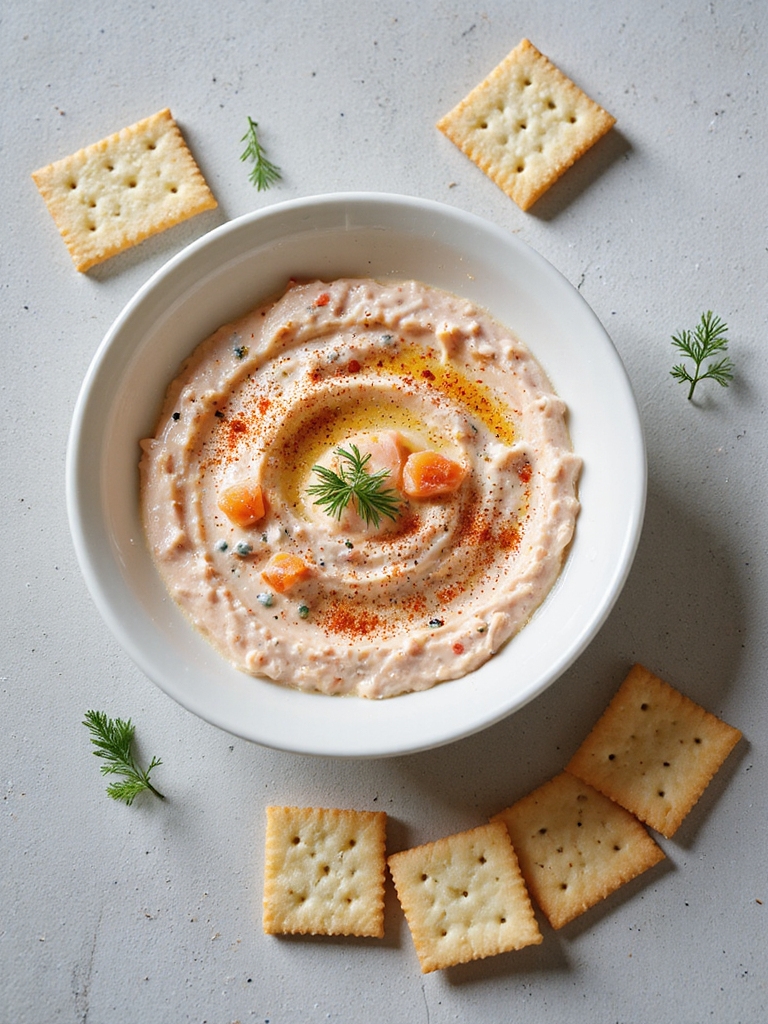 smoky salmon cream cheese dip