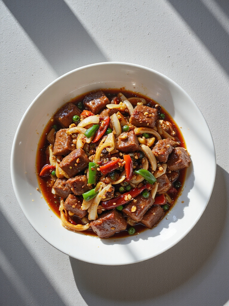 spicy beef stir fry delight