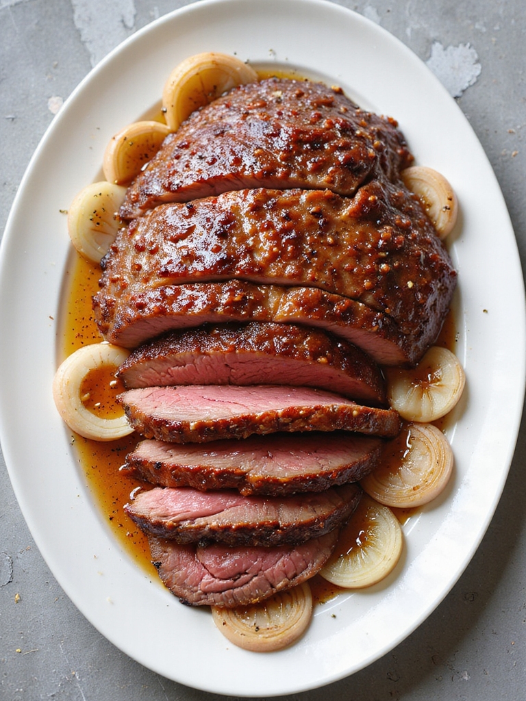 sweet and savory corned beef