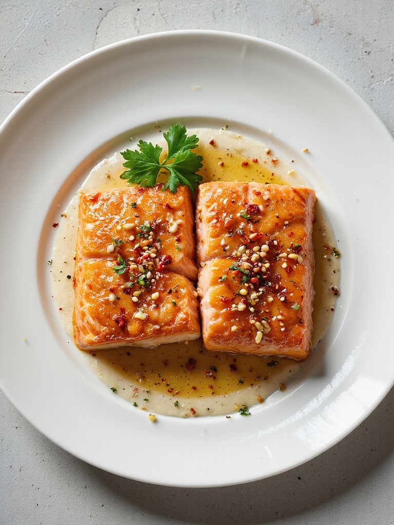 sweet and spicy salmon recipe