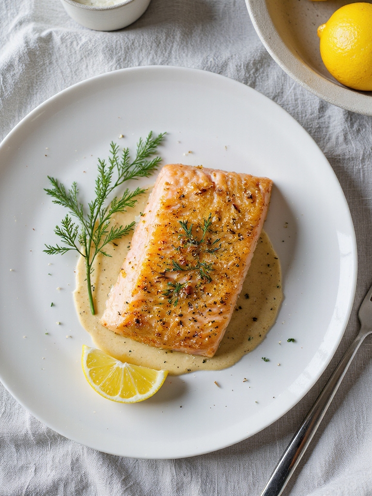 tangy dill salmon recipe