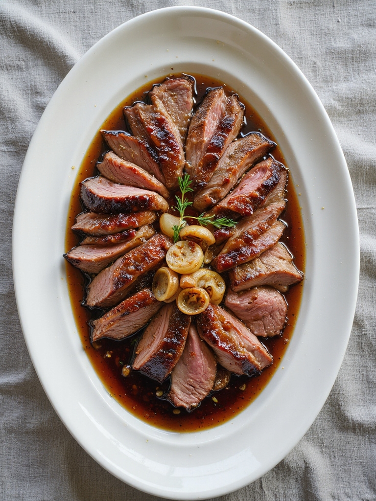 tender brisket with onions