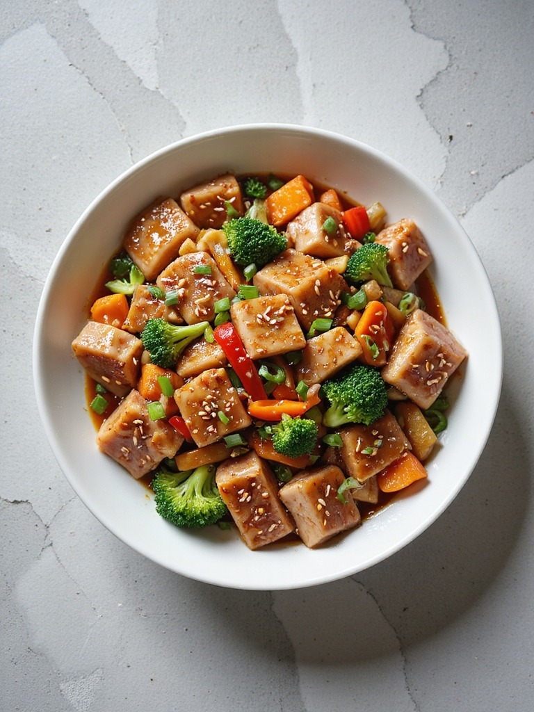 tuna vegetable stir fry recipe