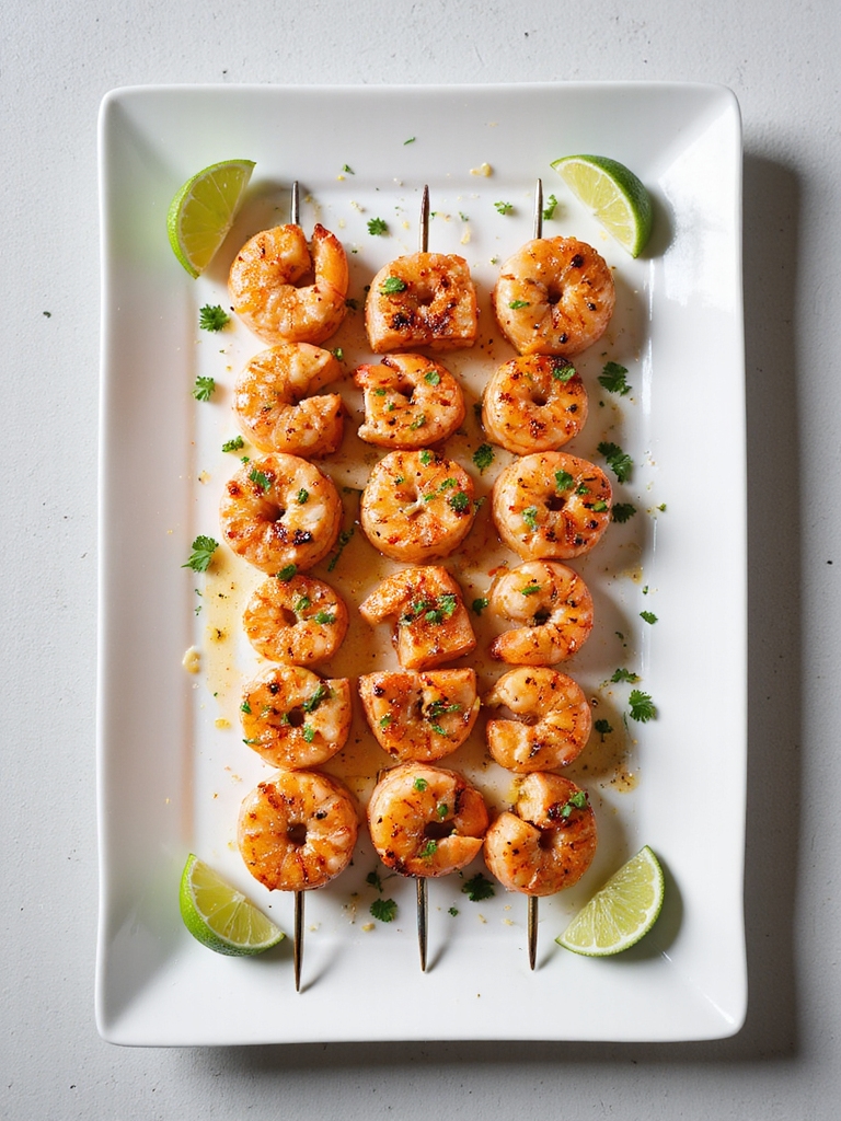 vibrant protein rich skewers