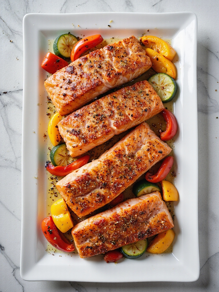 zesty cajun salmon foil packets