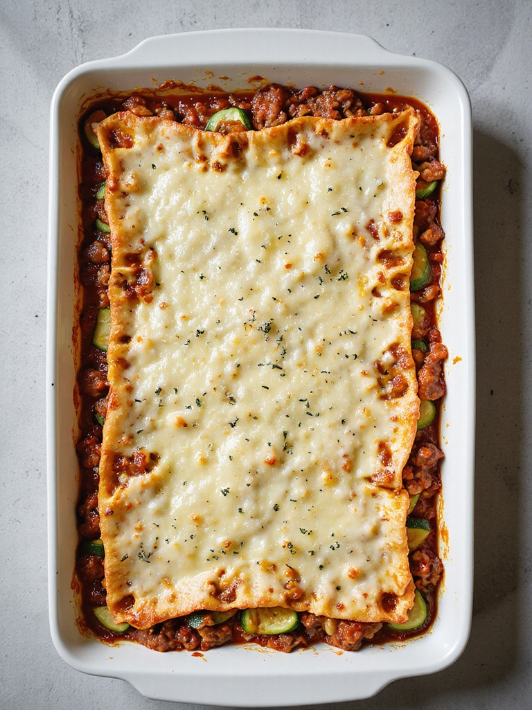 zucchini beef lasagna recipe