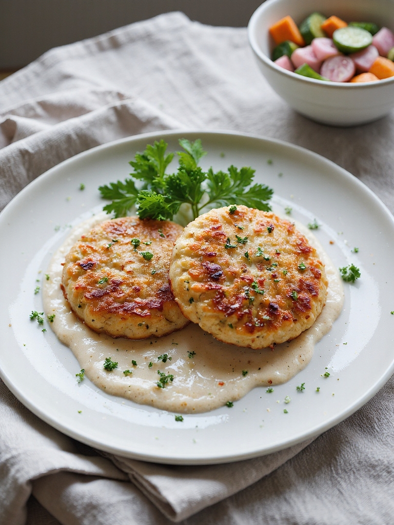 affordable crispy salmon patties