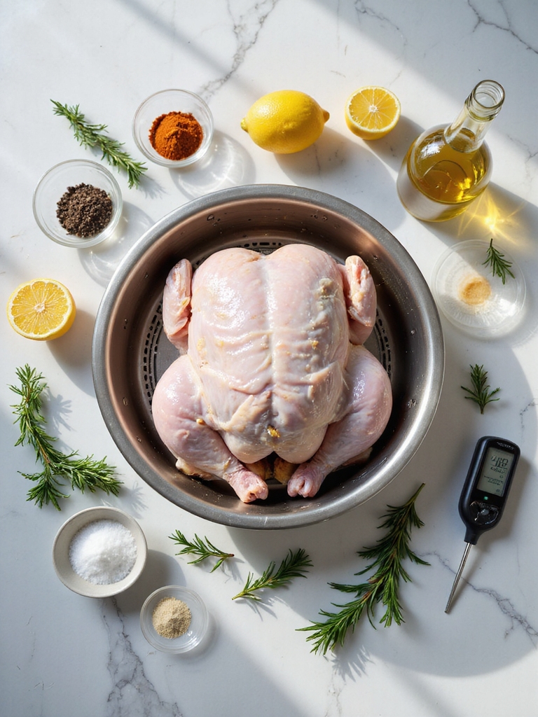 air fry whole chicken recipe