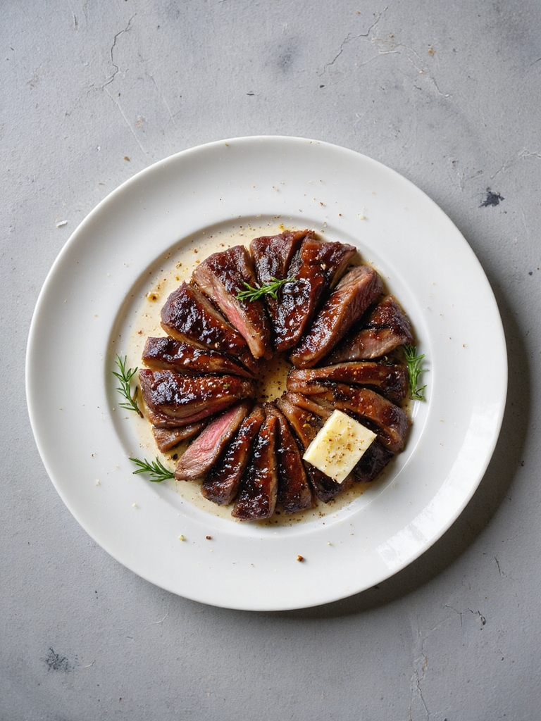 air fryer balsamic steak