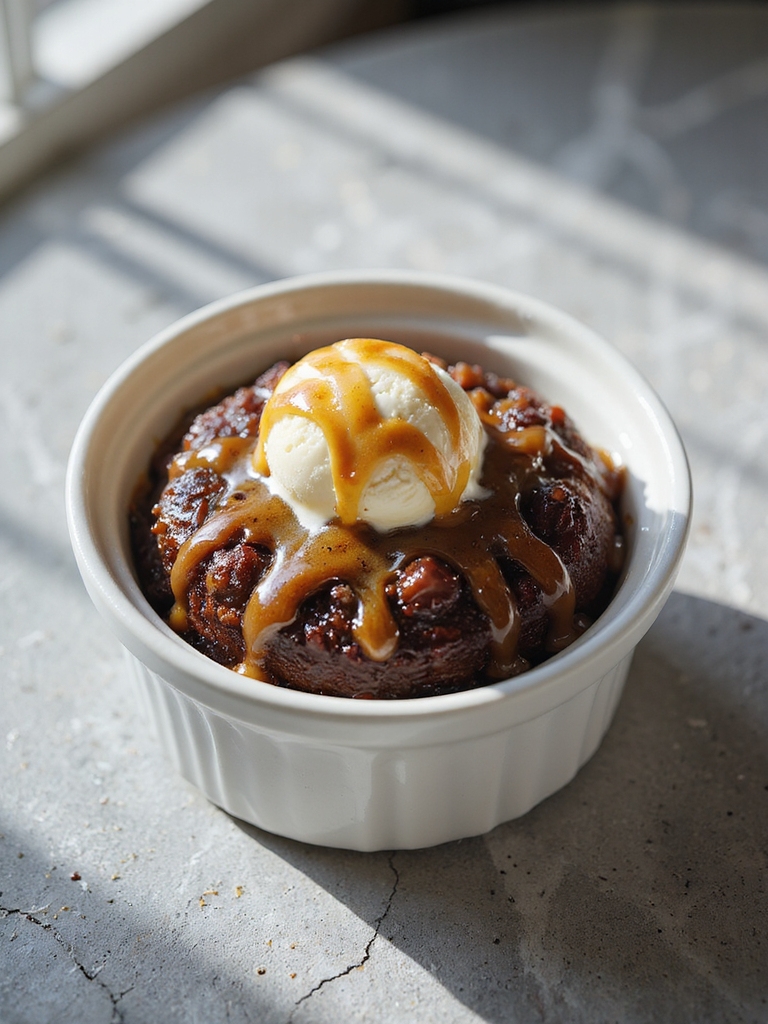 air fryer sticky toffee pudding