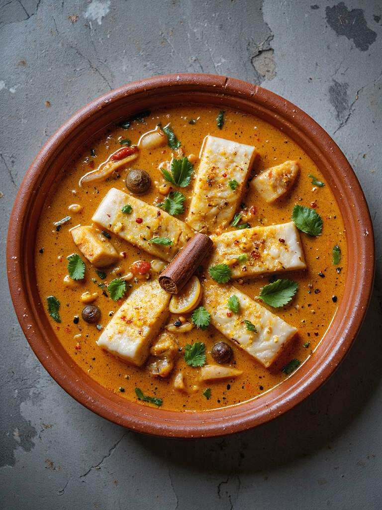 aromatic sri lankan fish curry