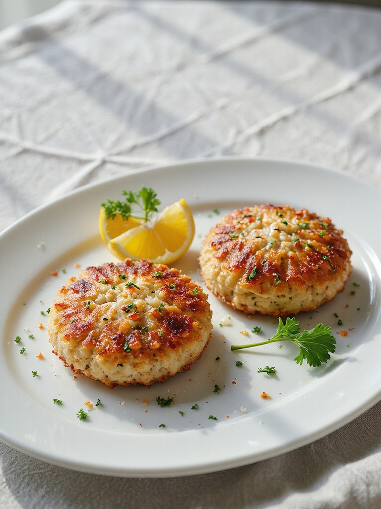 authentic juicy crab cakes