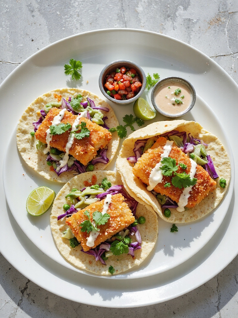 baja s beer battered fish tacos