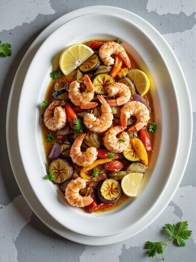 baked cajun shrimp delight