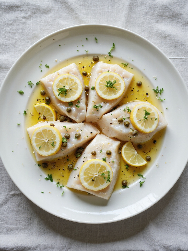 baked fish with capers