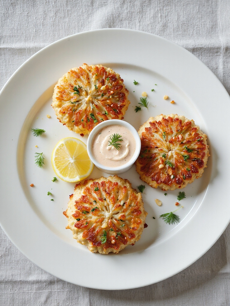 baked savory crab cakes