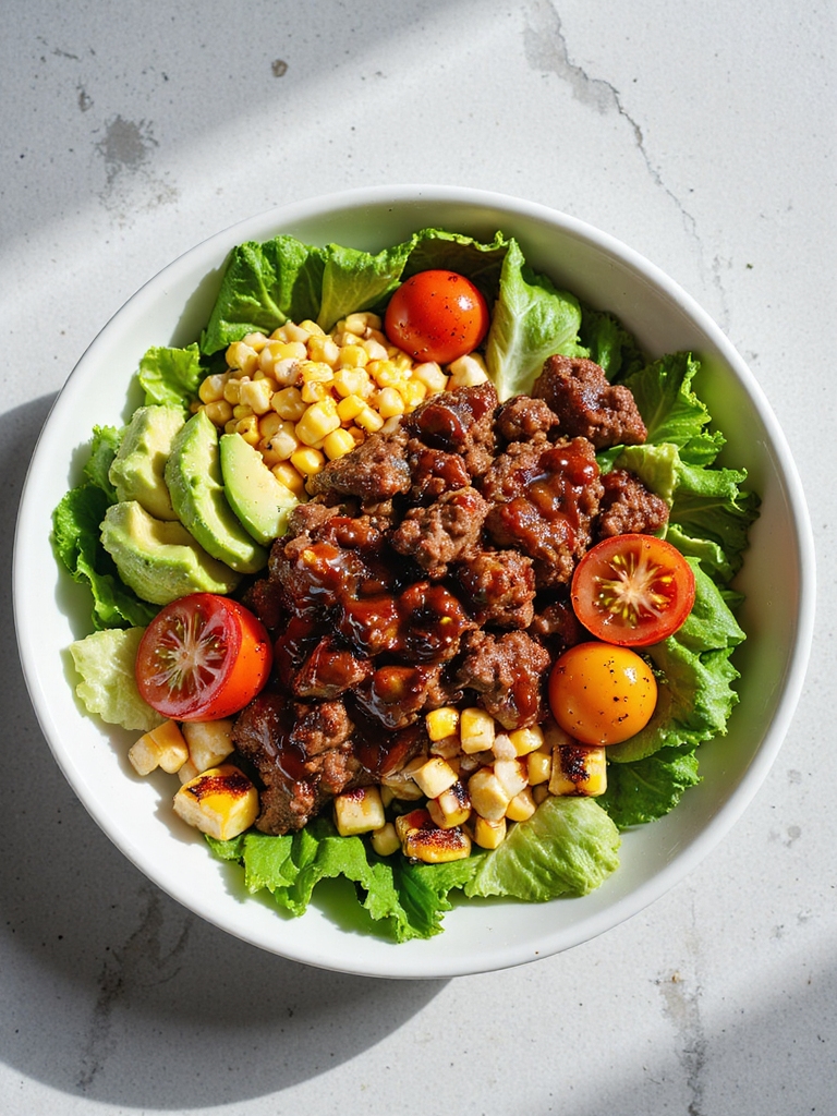 bbq beef corn salad