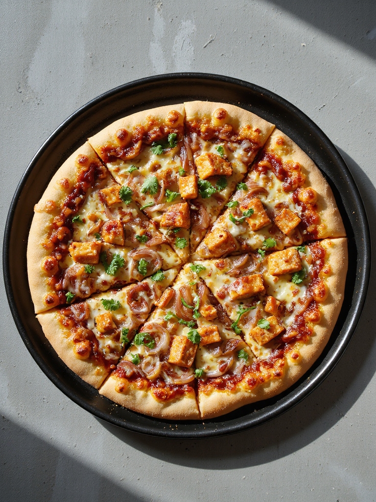 bbq chicken pizza delight