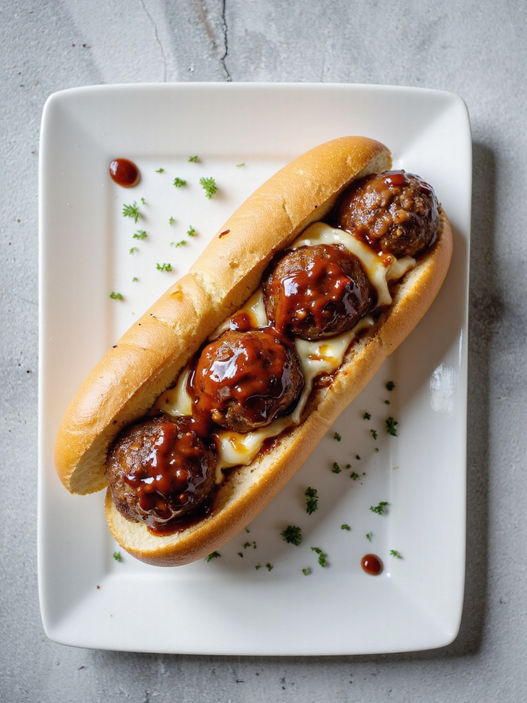 bbq meatball sub recipe