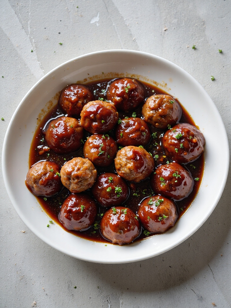 bourbon infused bbq meatballs recipe