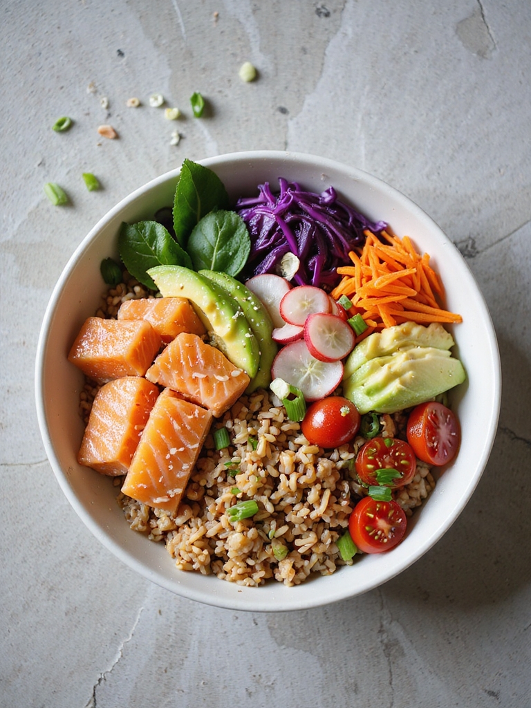 brown rice sushi bowl recipe