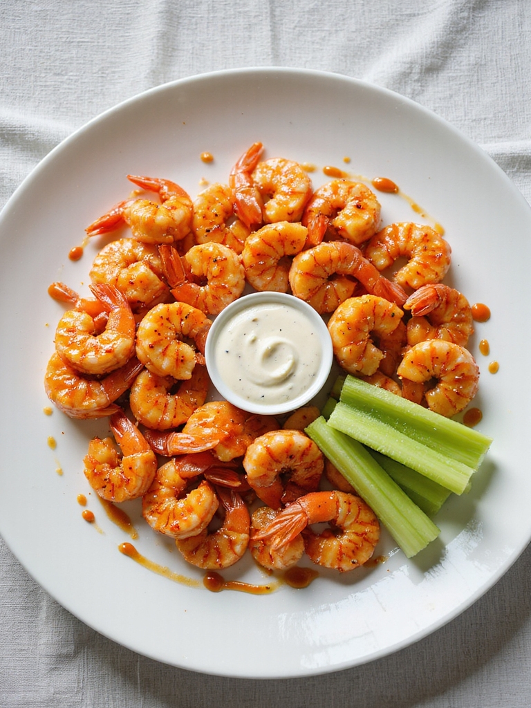 buffalo shrimp air fryer recipe