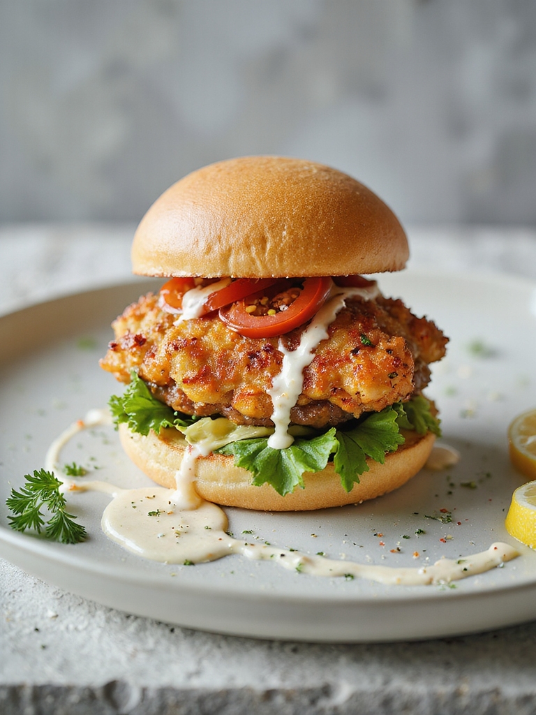 cajun catfish burger recipe