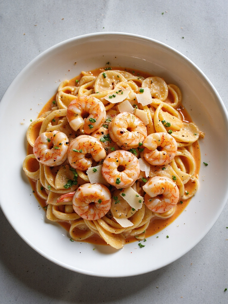 cajun shrimp pasta delight