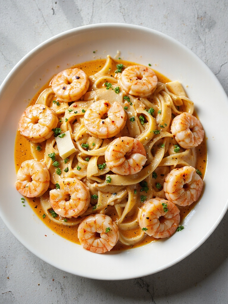 cajun shrimp pasta delight