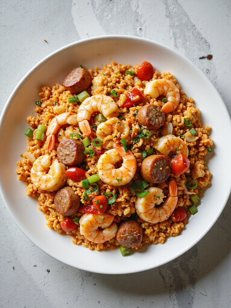 cajun shrimp rice delight