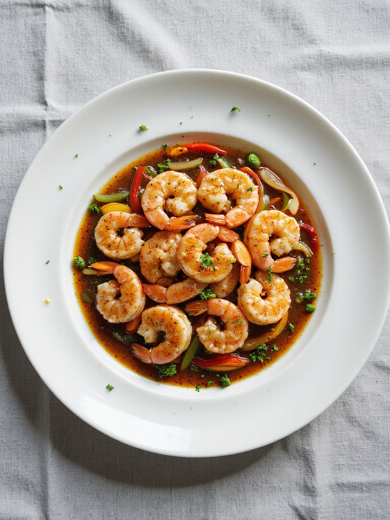 cajun shrimp stir fry