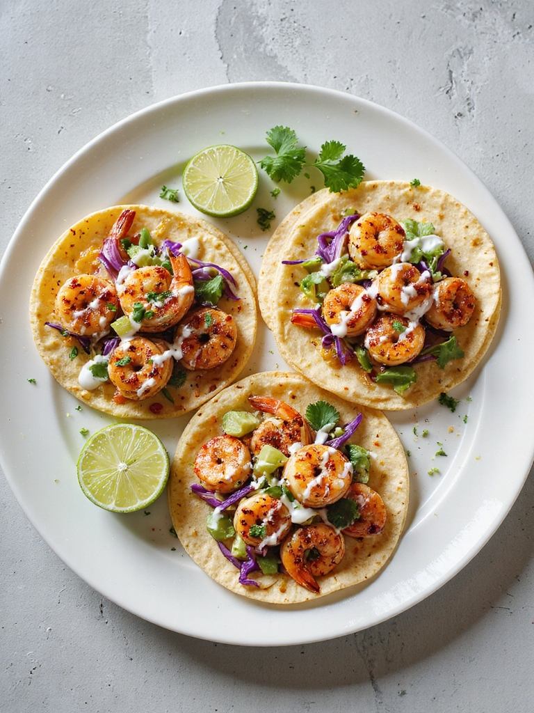 cajun shrimp taco delight