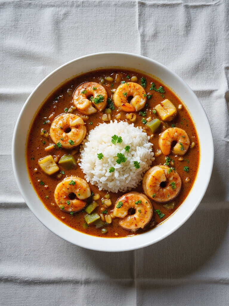 cajun shrimp touff e recipe