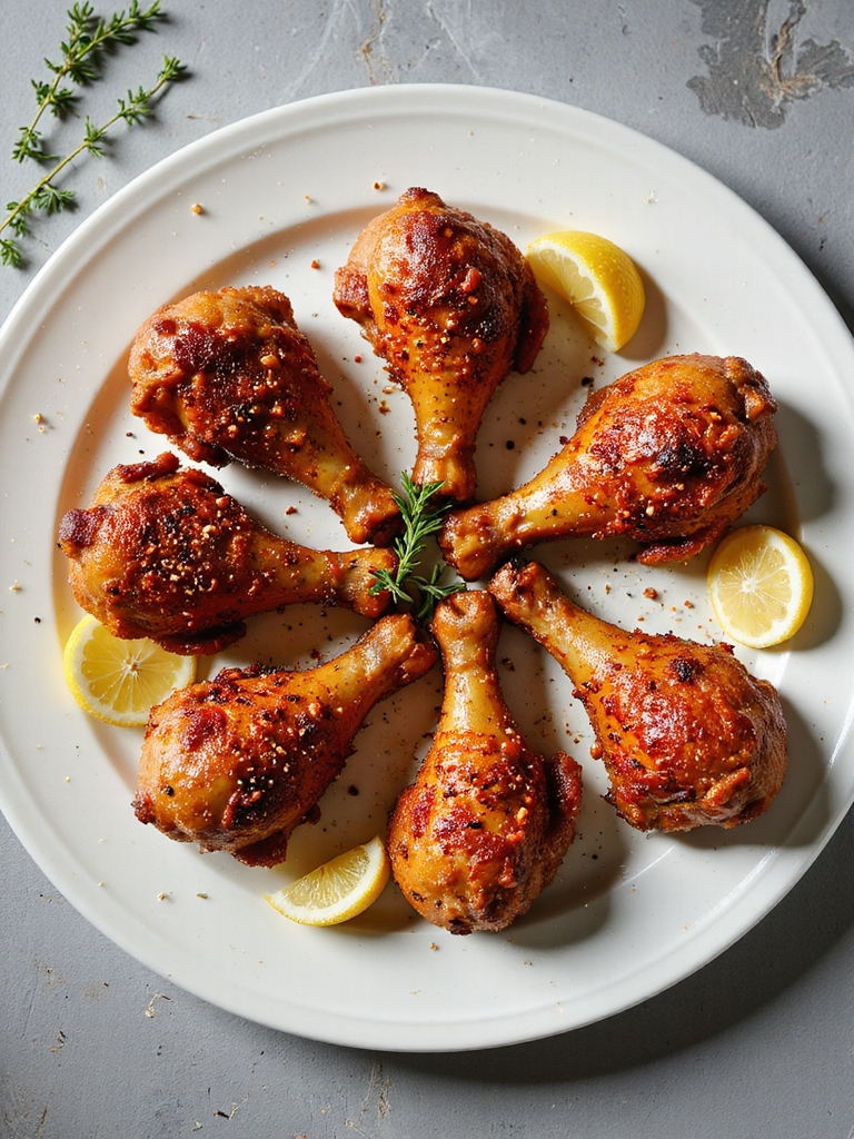 cajun spiced air fryer drumsticks