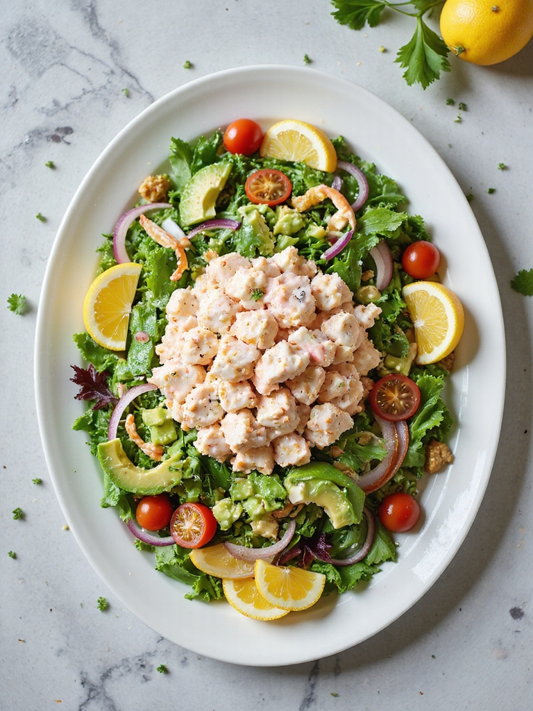 california crab louie salad