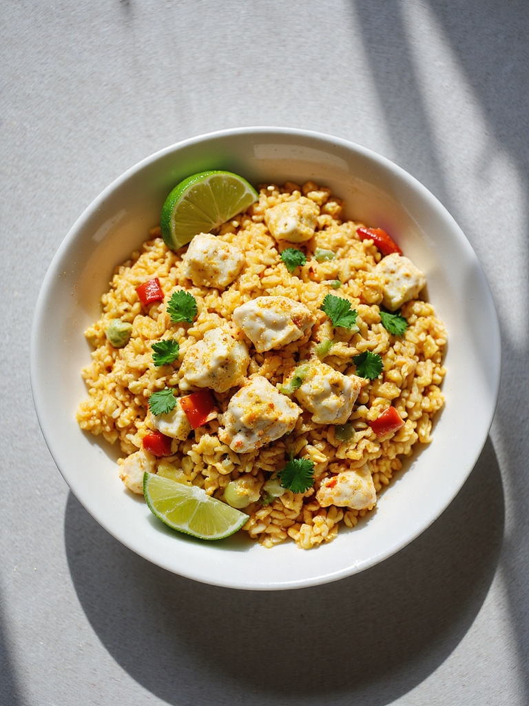 caribbean crab rice delight