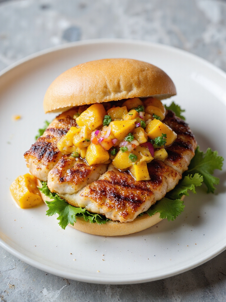 caribbean snapper burger delight