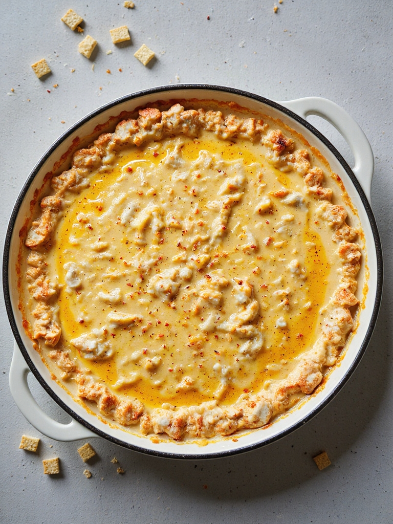 cheesy crab dip delight