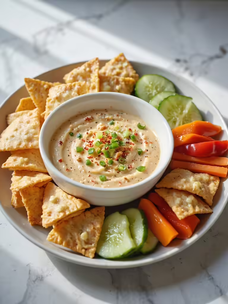 cheesy crab rangoon dip