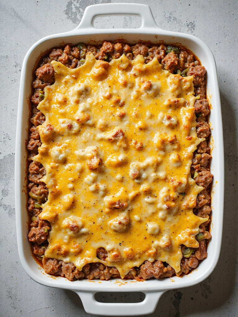 cheesy flavorful casserole topping