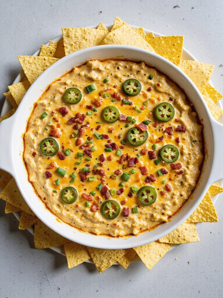 cheesy spicy jalape o dip