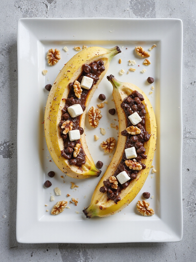 chocolate covered banana treat