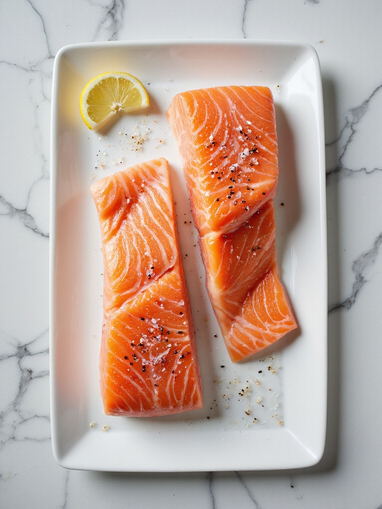 choosing salmon for air frying