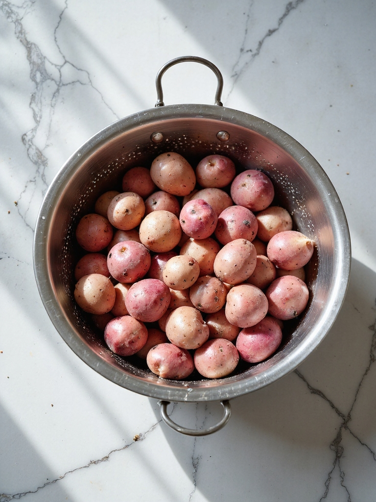 choosing small red potatoes