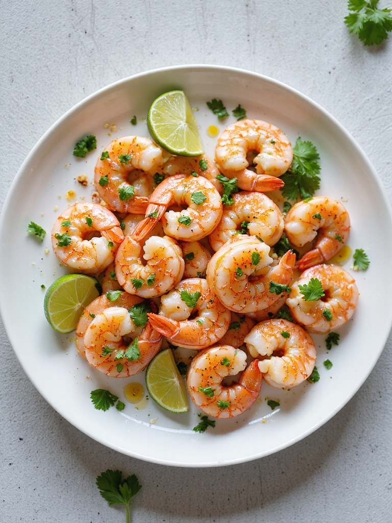 cilantro lime shrimp delight