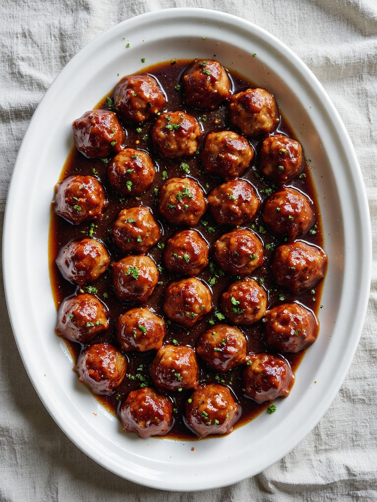 classic bbq meatballs recipe